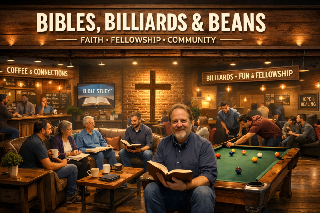 Bibles Billiards and Beans