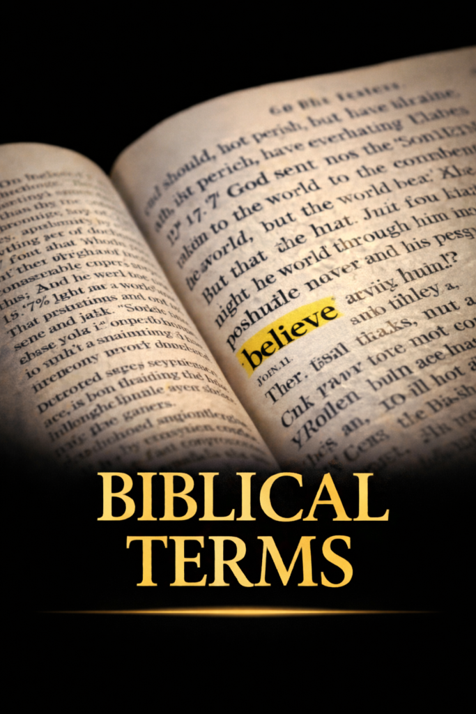 Biblical Terms