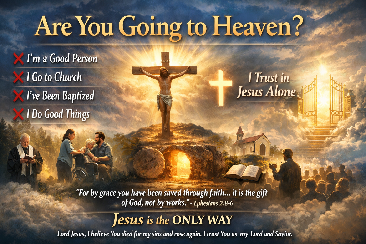 Why Should God Let You Into Heaven? A Clear Look at Grace, Faith, and Truth