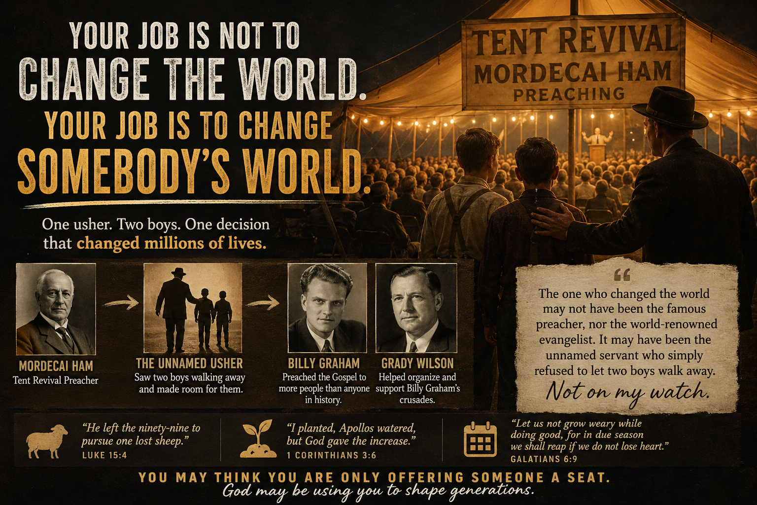 Faithfulness Over Fame: Change Somebody’s World